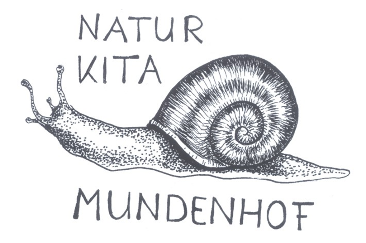 Logo der Kita Mundenhof, eine Weinschnecke