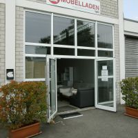 Eingang Möbelladen